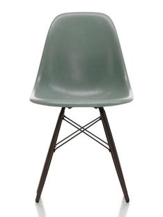 Eames Fiberglass Chair DSW Eames sea foam green|Black maple