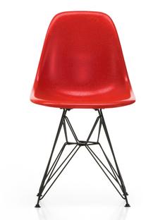 Eames Fiberglass Chair DSR Eames classic red|Powder-coated basic dark smooth