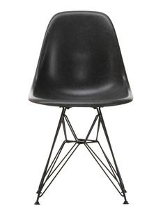 Eames Fiberglass Chair DSR Eames elephant hide grey|Powder-coated basic dark smooth