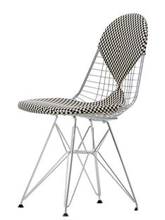 Wire Chair DKR Checker Polished chrome