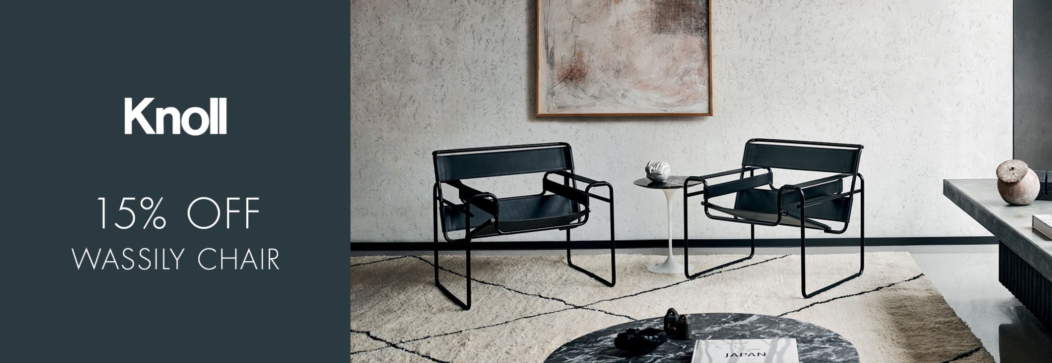 knoll-wassily-chair-15-per-cent-discount-promotion-2026-smow-banner