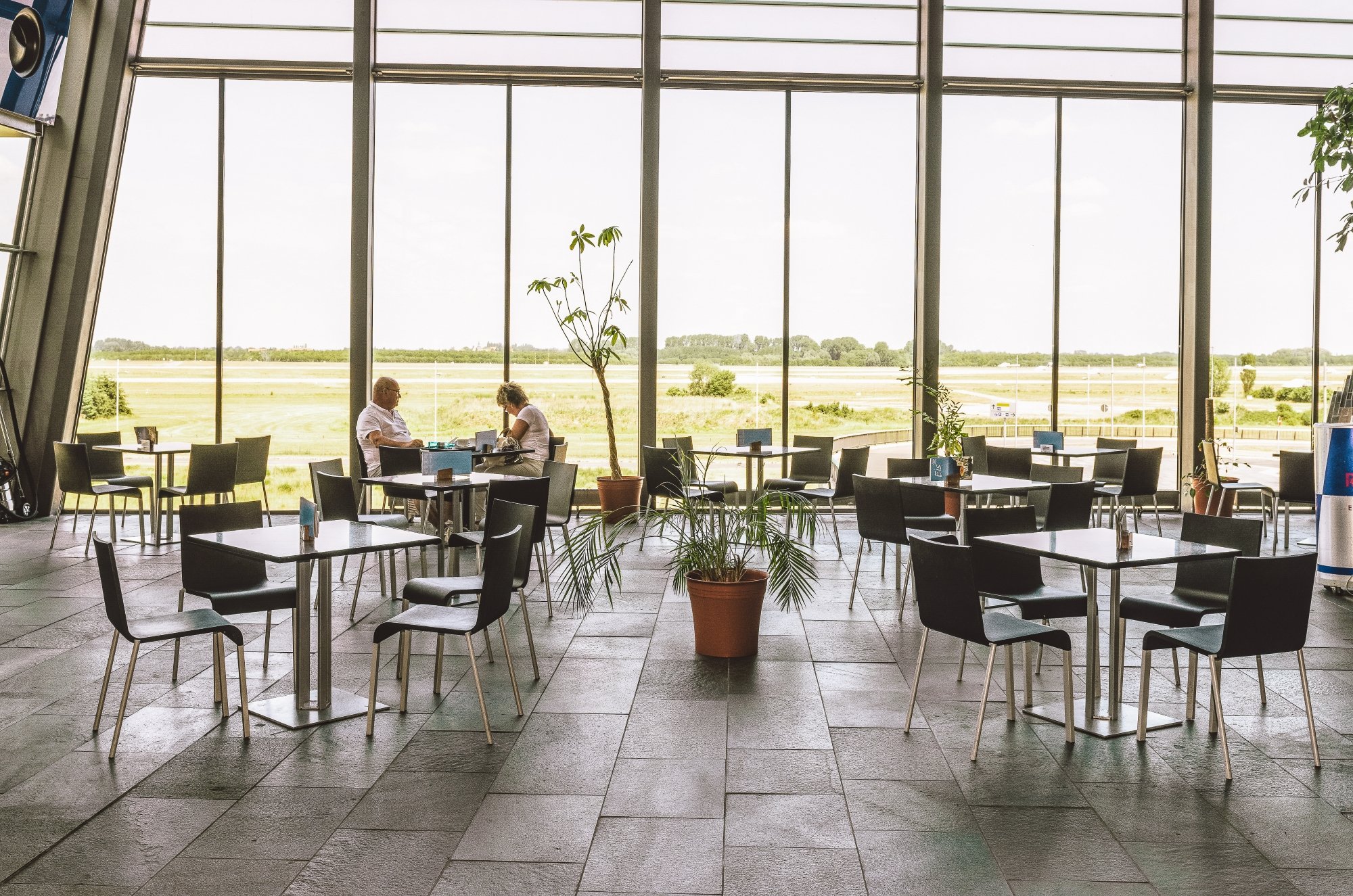 Airport area with Vitra furniture