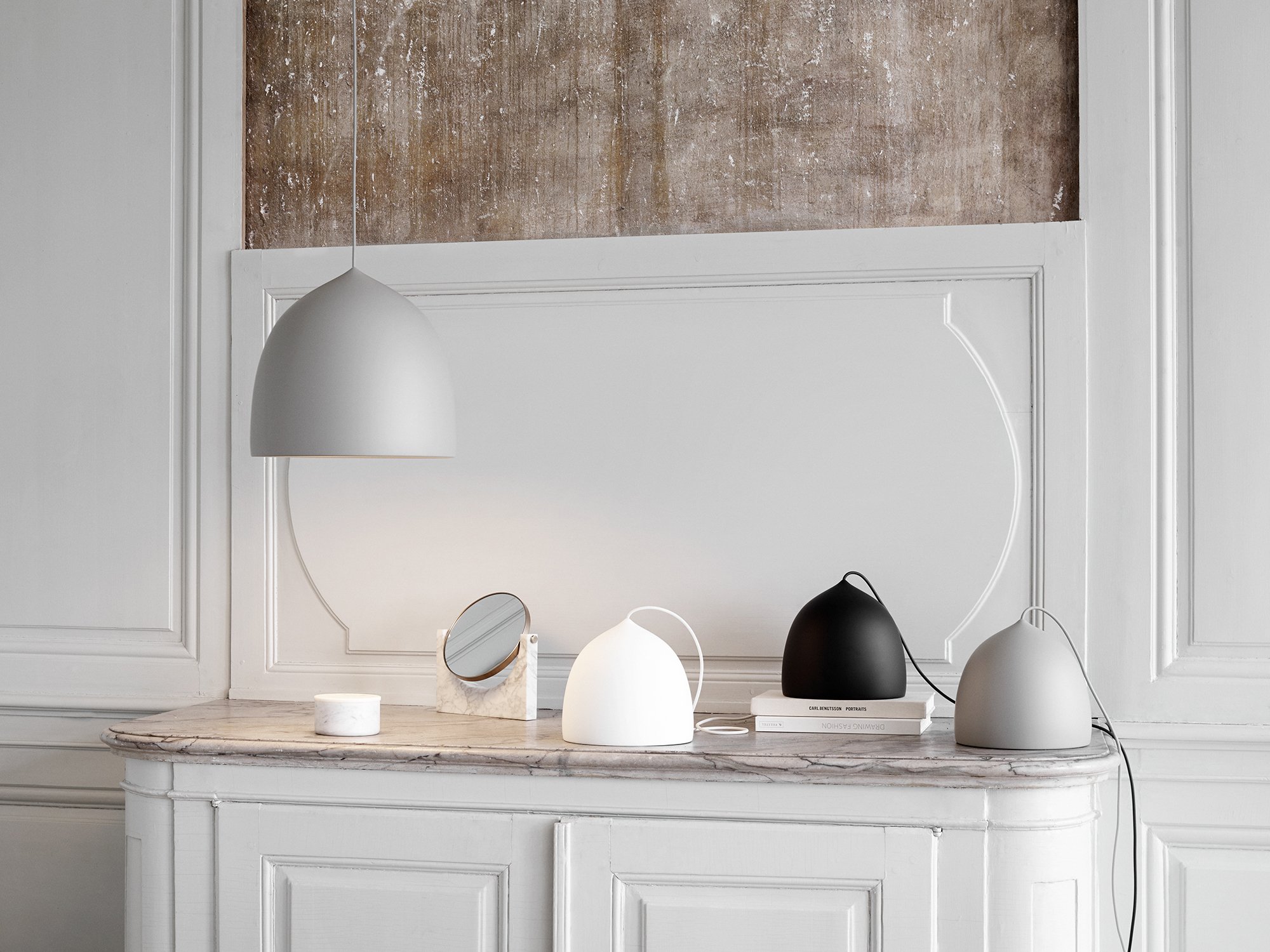 Suspence Pendant Lamp, P2 (Ø 38.5 cm), Copper | Fritz Hansen