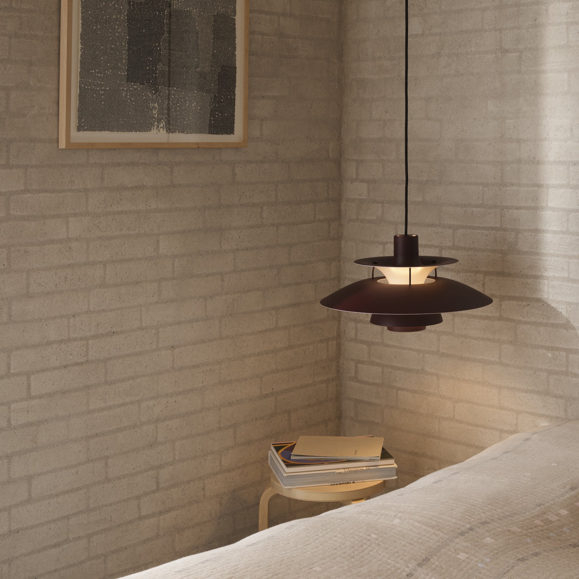 PH 5 Monochrome, Oyster gray | Louis Poulsen | Pendant Lights
