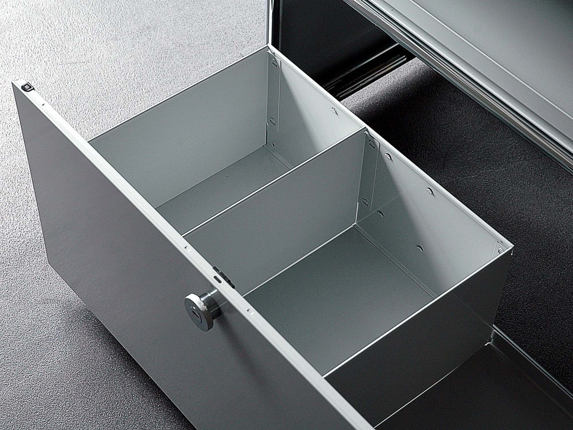 USM Metal Box Insert for USM Haller Extension Door, 75 x 35 x 35