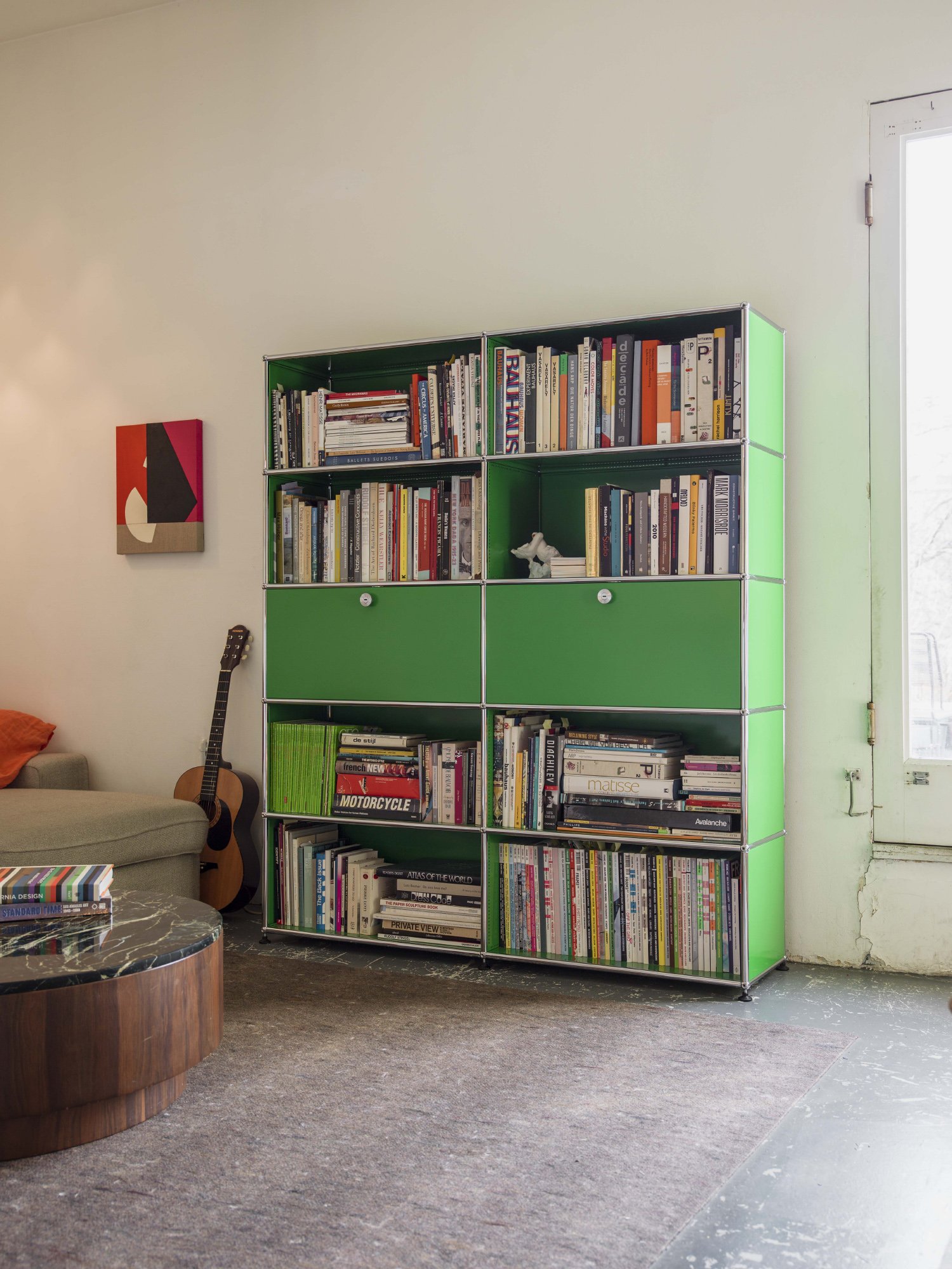 USM Haller Living Room Shelf L | USM Haller | USM Haller Shelving