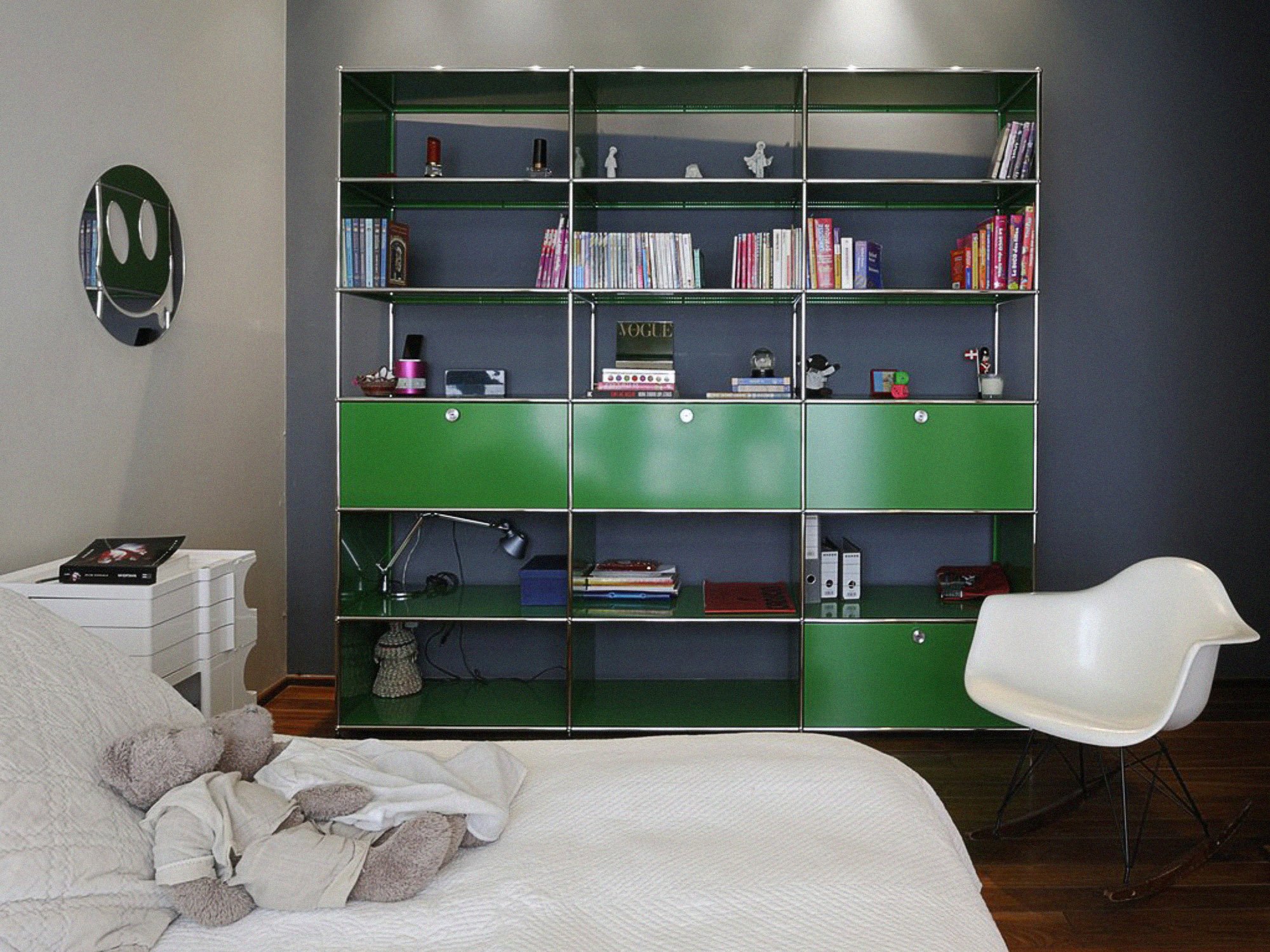 USM Haller Living Room Shelf L | USM Haller | USM Haller Shelving