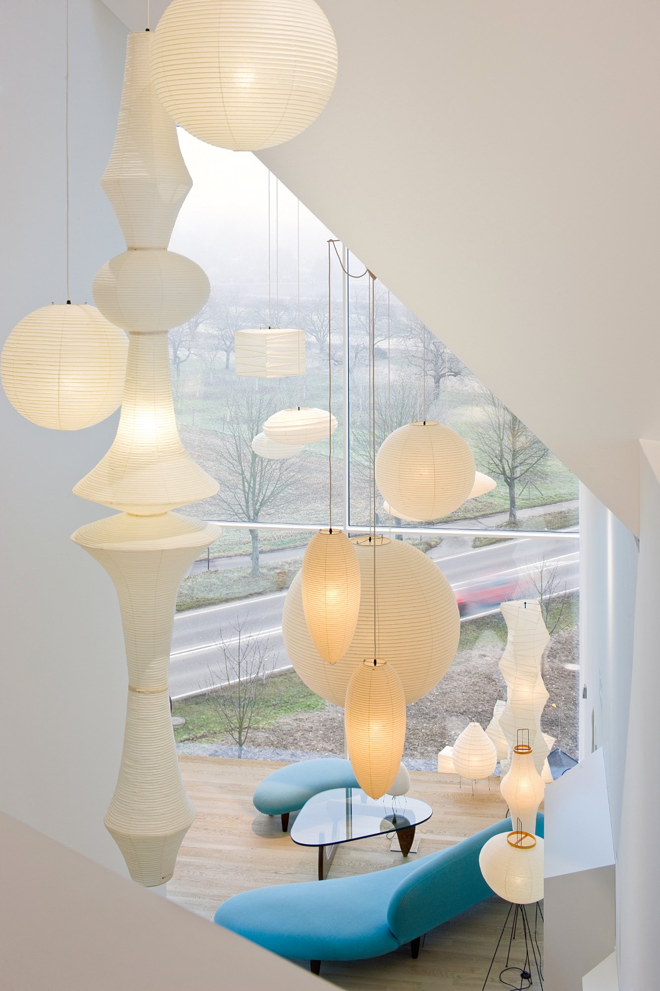 Akari 45A / 55A / 75A / 120A Pendant Lamp, Ø 55 cm (55A) | Vitra