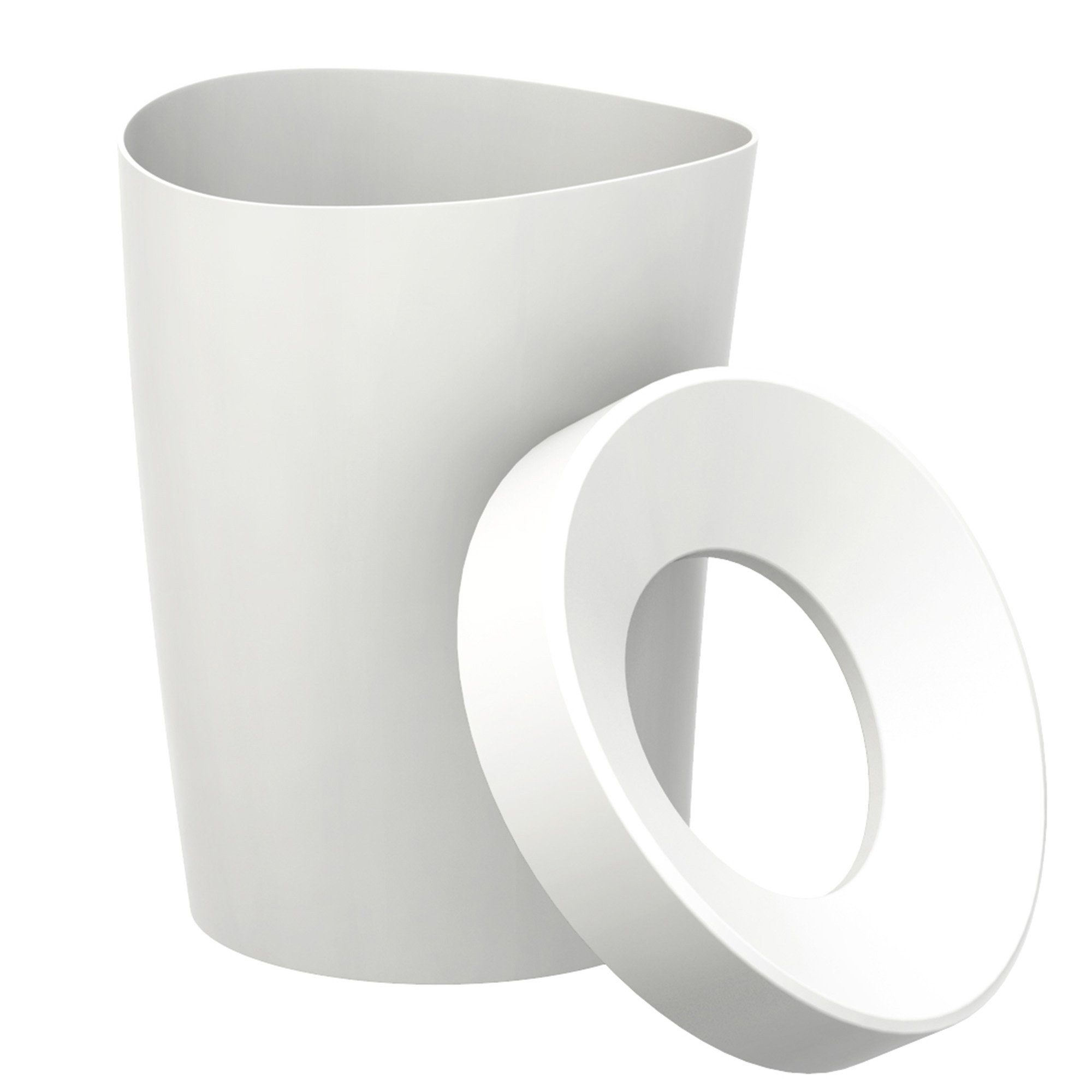 Happy Bin, L (H 37,5 x Ø 30 cm), White | Vitra | Accessories