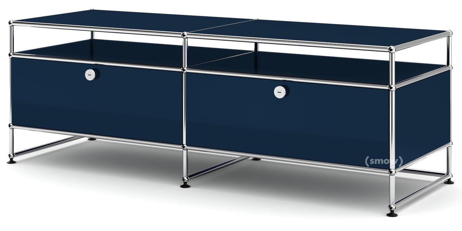 USM Haller ハラー パネル 4枚セット スティールブルー 正規品 USM Haller TV-Board L, Steel blue RAL 5011 | USM Haller | USM