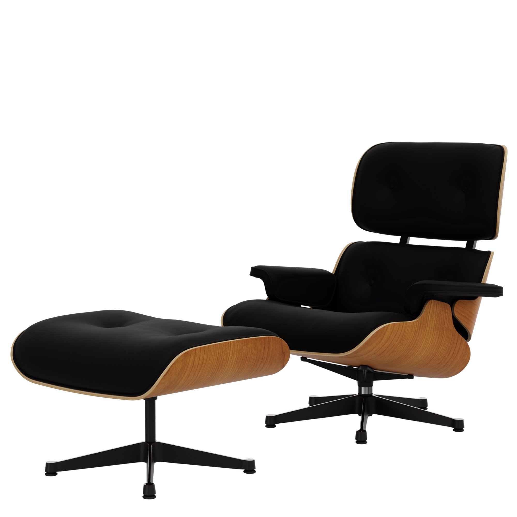 Eames Lounge Chair Ottoman Vitra by Charles Ray Eames