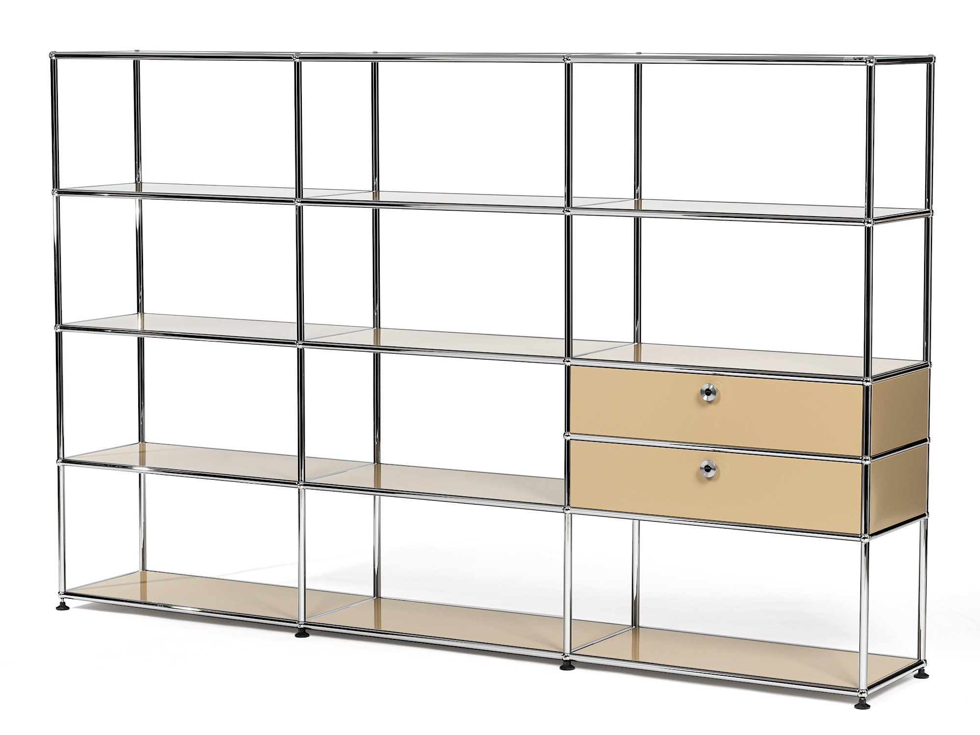 USM Haller Living Room Shelf XL Type 2 | USM Haller | USM Haller ...