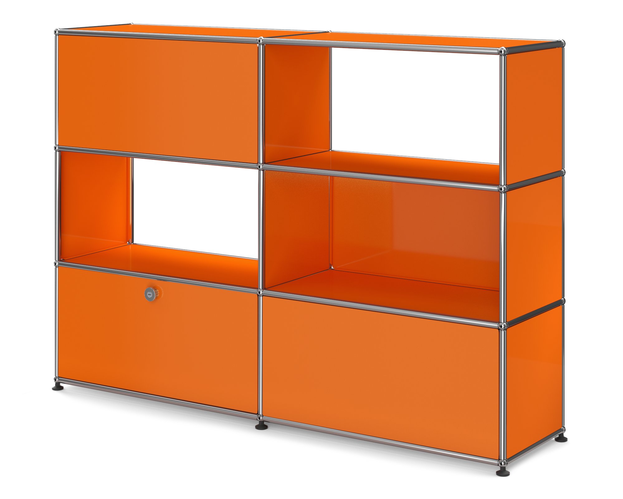 USM Haller Room Divider Type 1, Pure orange RAL 2004 | USM Haller