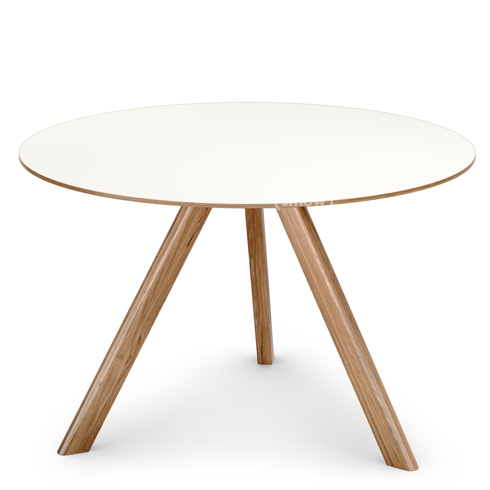 Copenhague Round Table CPH20, Ø 120 x H 74, Lacquered oak