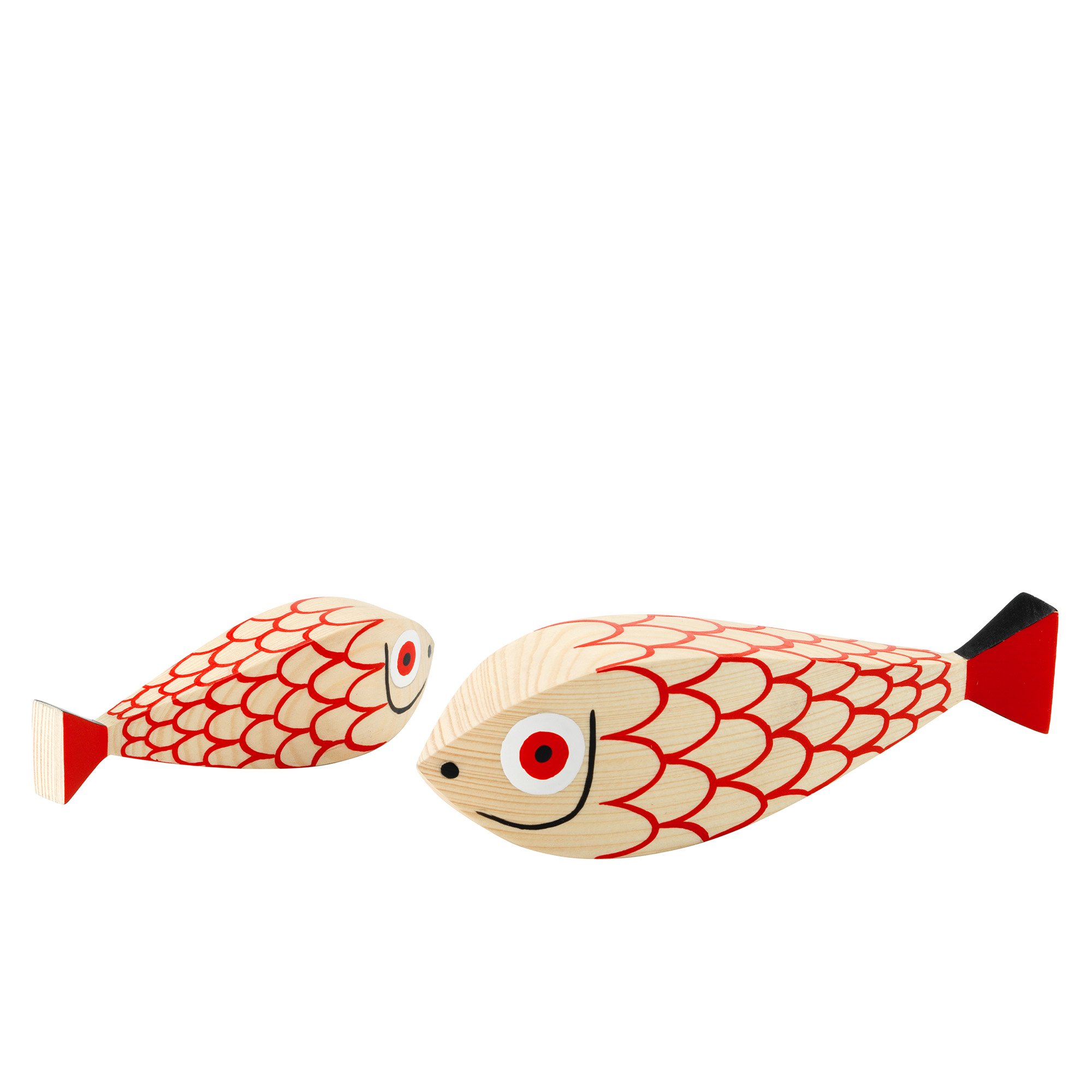 Wooden Dolls Mother Fish & Child | Vitra | by Alexander Girard