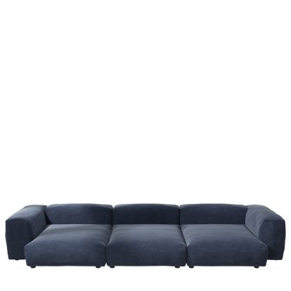 Vetsak Sofa Set 5, Suave - Navy, Without cushion