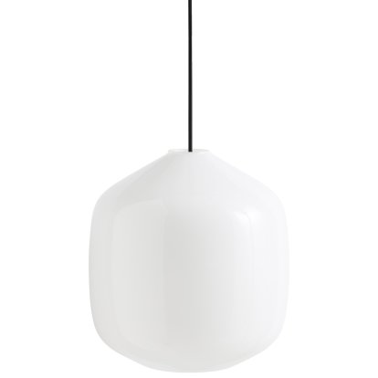 Buoy Glass Pendant Lamp, Ø 30 cm, Soft black