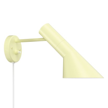 AJ Wall Lamp, Soft lemon