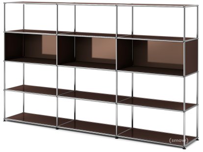 USM Haller Living Room Shelf XL, USM brown