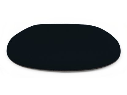 Seat Pad for Eames Side Chairs, With upholstery, Black