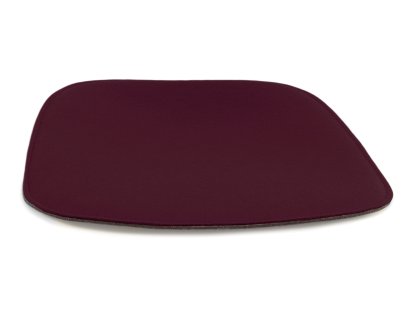 Seat Pad for Eames Armchairs, With upholstery, Aubergine