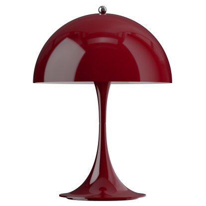 Panthella 250 Portable Lamp, Burgundy