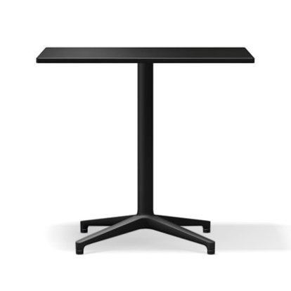 Bistro Table Indoor, Rectangular (640x796 mm), Dark oak veneer