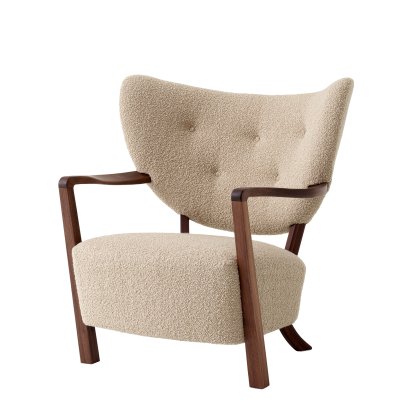 Wulff Lounge Chair, Karakorum, Oiled Walnut