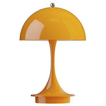 Panthella 160 Portable Lamp, Orange
