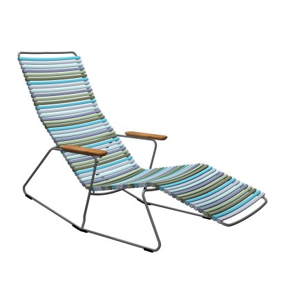 Click Deck Chair tiltable, Multicolor 2