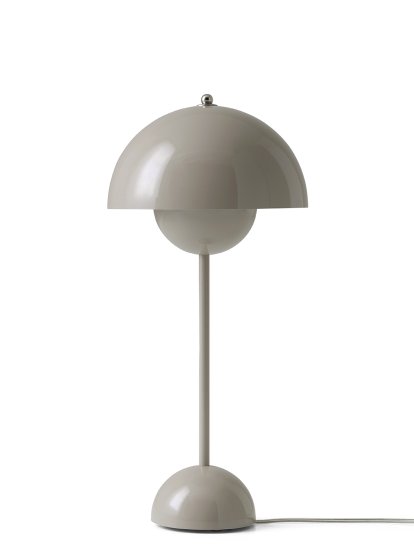 Flowerpot VP3 Table lamp, Grey beige