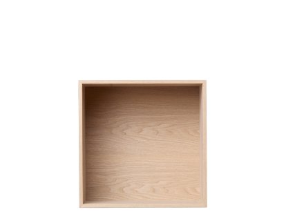 Mini Stacked Shelf, M (33,2 x 33,2 x 26 cm), Oak