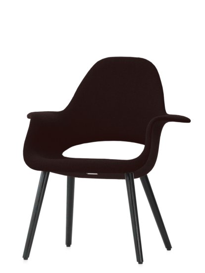 Organic Chair, Nero / moor brown