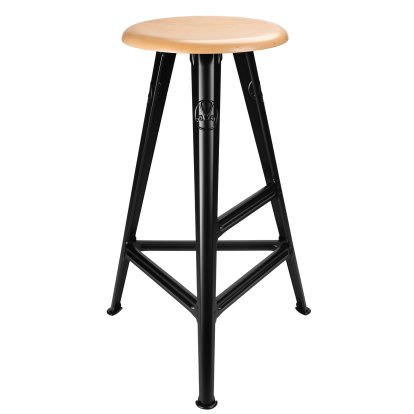 Rowac-Schemel MI - 75 cm, Beech, matt black