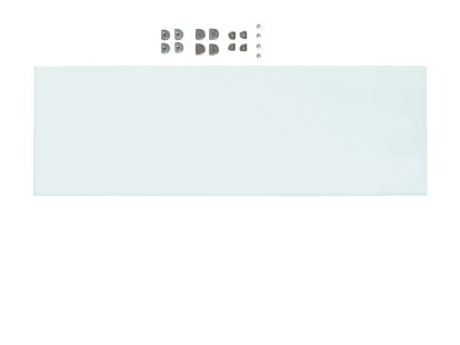 USM Haller Glass Divider Shelf (Tempered Glass) for USM Haller Shelves, 75 cm x 25 cm