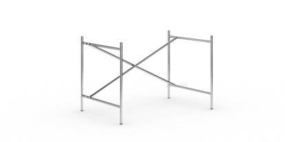 Eiermann 2 Table Frame , Chrome, Vertical,  offset, 100 x 66 cm, Without extension (height 66 cm)