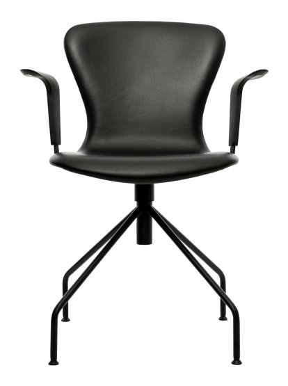 PLAYchair Swing, With armrests, Leather black