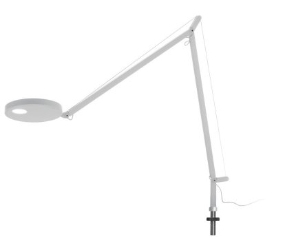 Demetra LED Table Lamp, White, Screw fastening
