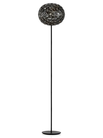 Planet Floor Lamp, 160 cm, Fume/black