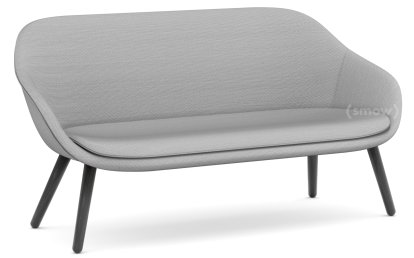 About A Lounge Sofa for Comwell, Steelcut Trio - light grey, Black lacquered oak