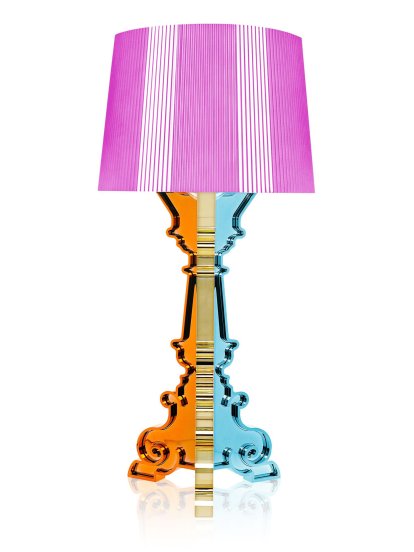 Bourgie Table Lamp, X2-multicoloured pink
