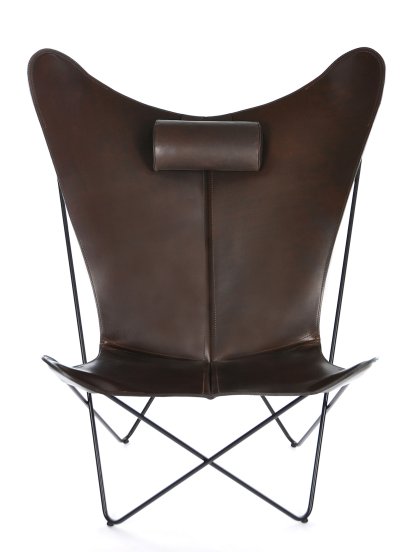 KS Chair, Mocca, Steel, black powder-coated