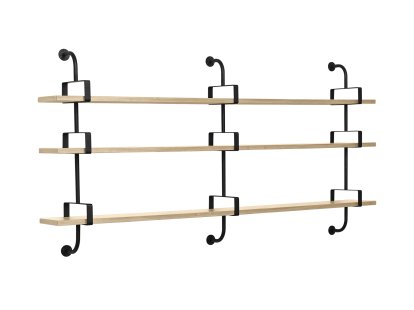 Démon Shelf, W 215 x H 105 cm, Natural oak