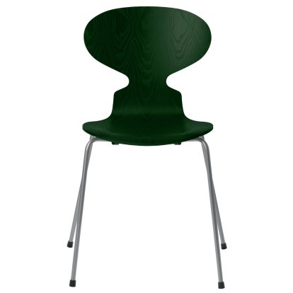 Ant Chair 3101, Coloured ash, Evergreen, Silver grey