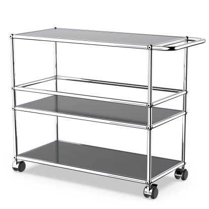 USM Haller Bar Trolley Type 3, Anthracite RAL 7016