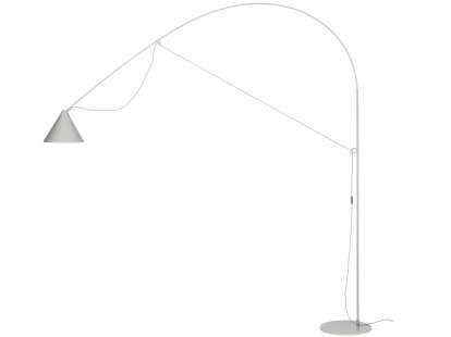 Ayno XL Floor Lamp, Silk grey, Grey, 2700 K