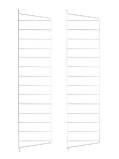 String System Wall Panel, Set of 2, 75 x 20 cm, White