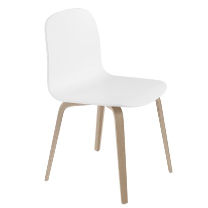 Visu Chair, White / oak