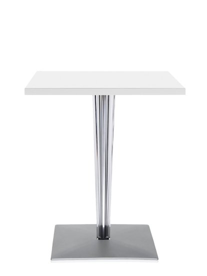 TopTop Dining Table Small, Rectangular H 72 x W 60 x L 60 cm, laminate, White