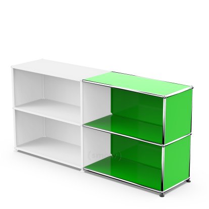 USM Haller Extension Kit Horizontal 2, USM green, 35 cm